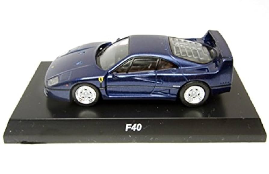 フェラーリ F40 ライトブルー 1/64 Finclassically 1/64 フェラーリ F40 アイスブルー : キッド
